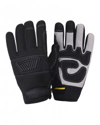 Перчатки ПРОФИ-01-SP Safeprotect (искусственная кожа/трикотаж) (х12х120)